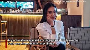 Tepis Hoax Foto Bugil Mirip Dirinya, Anya Geraldine Posting Video, Ini yang  Benar