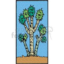 This map shows the incorporated and unincorporated areas in san bernardino county, california, highlighting joshua tree in red. Joshua Tree Clipart Commercial Use Gif Jpg Eps Svg Clipart 152893 Graphics Factory