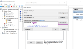How To Add A Local User Account To Windows Server 2019 Computingforgeeks