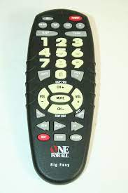 One For All Big Easy Universal Remote Control Urc 4330b03 Oneforall Universal Remote Control Remote Control Remote