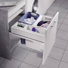 Panier A Linge Coulissant Pour Meuble De 600 Mm Panier A Linge Meuble De Salle De Bain Panier