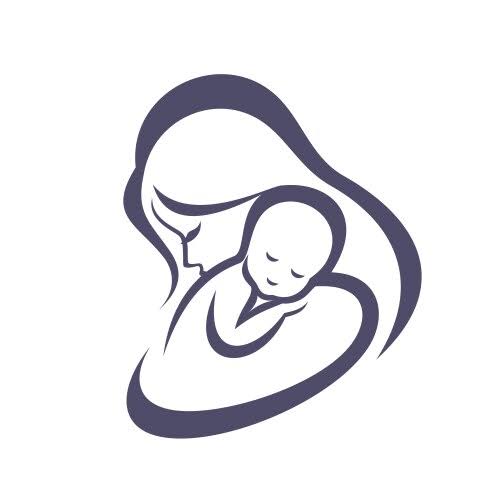 Mother and child care logo Vector Images & Graphics for Commercial Use | VectorStock