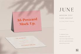 Modern Post Card Mockup In 2020 Postcard Mockup Postcard Design Postcard