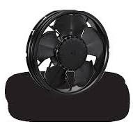 Compact fans for AC, DC and EC