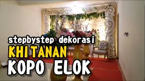 Maybe you would like to learn more about one of these? Dekorasi Pelaminan Untuk Khitanan Kopo Elok Ans Wedding Services Youtube