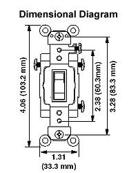 No, the dd00r is just a remote that controls a leviton dimmer. Csb3 20i