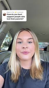 Replying to @Toni ☀️ tips to help a grieving friend #grief #griefjourney  #howtosupportgrievers #losingaparent
