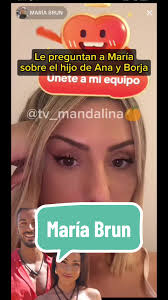 María habla sobre el hijo de Borja y Ana