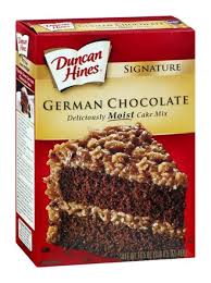 Trusted results with duncan hines chocolate cake mix cookies. Duncan Hines Signature German Chocolate Cake Mix Hy Vee Aisles Online Grocery Shopping