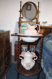 Antique Vintage Wash Basin Stand W Mirror Wash Basin And Pitcher Included Rococo Furniture Victorian Home Decor Antique Wash Stand