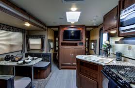 This durable steel pendant light provides bright, focused light in your rv or camper. Top 5 Best Bunkhouse Travel Trailers For Campgrounds Rvingplanet Blog