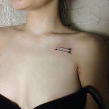 Pin By Halide Celik On Tattoo Collar Bone Tattoo Arrow Tattoos Small Chest Tattoos