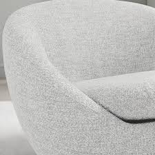Lily velvet accent chair, black by meridian furniture (2) $396. Cozy Swivel Chair