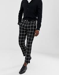 Black And White Check Pants Mens Pin On Fashion I Like
