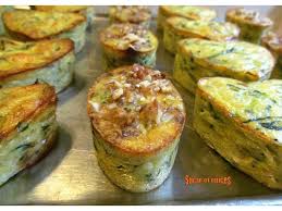 Mini Flans De Courgette Au Camembert Sucreetepices Over Blog Com Flan De Courgette Recettes De Cuisine Recette Camembert