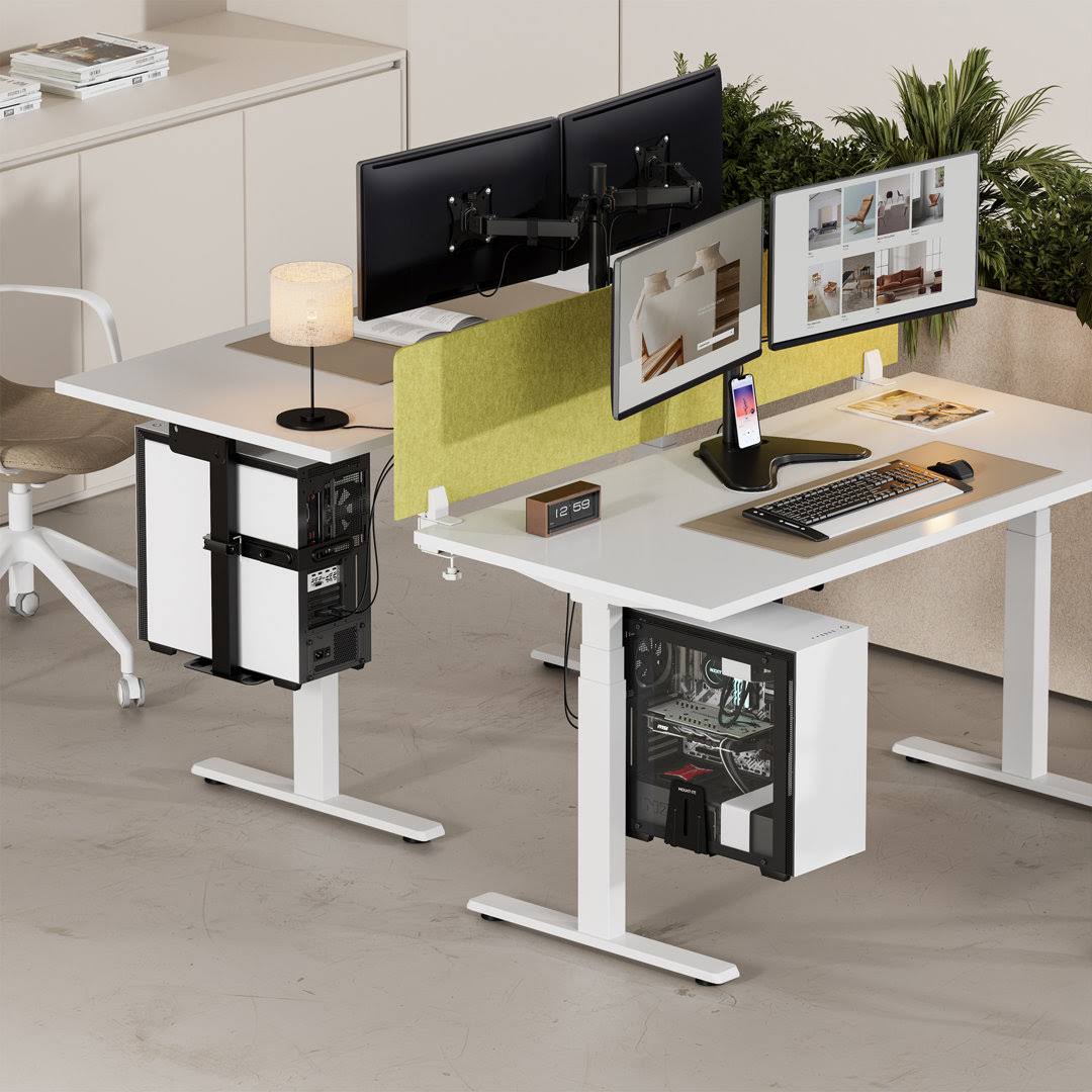Mount-It! Rotating Heavy-Duty Under Desk/Wall CPU Mount