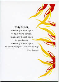 Holy Spirit Make My Heart Open Confirmation Card Saint Etsy Holy Spirit Confirmation Quotes Holy Spirit Quotes