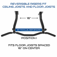 Multi wall mounted pull up bar adjustable knee raise chin up bar horizontal bar boxing power ropes slings training fitness equipment max laod 300kg 0 review cod. Ceiling Mount Pull Up Bar With Ergonomic Bar