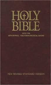 Holy Bible With The Apocryphal Deuterocanonical Books New Revised Standard Version Nsrv American Bible Society 9781585160396 Amazon Com Books