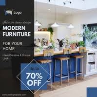 Silahkan klik di kumpulan desain. 380 Furniture Customizable Design Templates Postermywall
