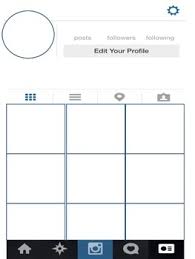 Instagram layout blank instagram post template. Instagram Templates Pdf Packet Includes Comments Page Instagram Template Instagram Profile Template Instagram Projects