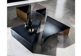 Glass coffee tables are modern and elegant, while also creating the illusion of space because of its clarity and transparent nature. Sovet Regolo Triangular Wooden Coffee Table Living Room Furniture Ultra Modern
