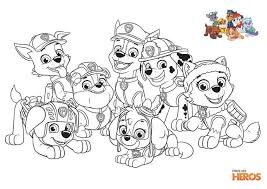 Activites Pat Patrouille La Fee Biscotte Coloriage Pat Patrouille Dessin Pat Patrouille Pat Patrouille A Colorier