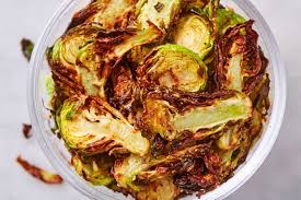 Snack Smarter With These Garlic Parmesan Brussels Sprout Crisps Recipe Brussel Sprouts Brussels Sprouts Recipe Recipes