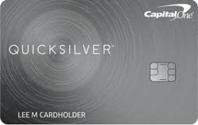 Plus, get your free credit score! Quicksilver Cash Rewards Credit Card Unlimited 1 5 Cash Back Capital One