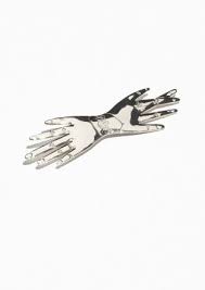 Other Stories Fingers Crossed Brooch Crossed Fingers Brooch Fashion Jewelry