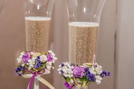Otras ideas para decorar copas en una boda. Como Decorar Copas Para Una Boda