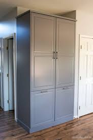 How To Assemble An Ikea Sektion Pantry Infarrantly Creative Ikea Kitchen Pantry Ikea Bodbyn Kitchen Pantry Furniture