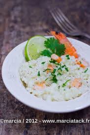 Risotto Cremeux Au Lait Coco Crevettes Recette Recettes De Cuisine Recette Risotto Risotto