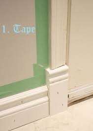 Secrets Of Caulking And Painting Trim Holly Baker In The Fun Lane Painting Trim Home Diy Moldings And Trim