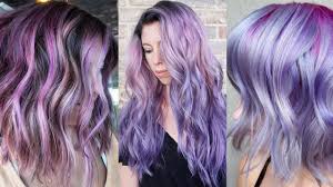 Unnatural hair colors have become the new normal, but sometimes a super bright or pastel color isn't what you're looking for. 50 Lovely Purple Lavender Hair Colors Purple Hair Dyeing Tips Fashionisers C