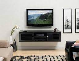 floating shelf for tv components ideas on foter wall mounted cabinet build a 48 inch