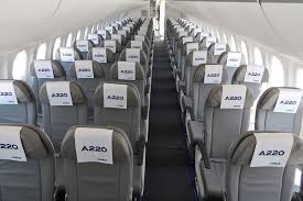 A Look Inside The First Airbus A220 300