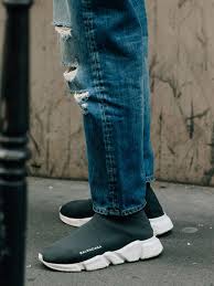 The space between the letters, the way how the font is engraved, the sharpness and the definition of the print, are the characteristics you need to check before buying a. Balenciaga S Speed Trainer Is The Most Wanted Sneaker In The World Gq