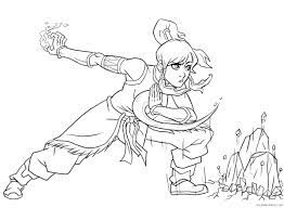 Avatar from the legend of korra coloring pages. Legend Of Korra Coloring Pages Tv Film Legend Of Korra 007 Printable 2020 04390 Coloring4free Coloring4free Com