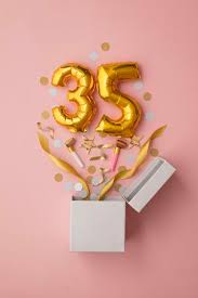 Happy 35 th birthday, and may you have many more birthdays to come. 35 Birthday Stock Photos And Images 123rf