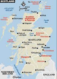 Scotland map > scotland travel • edinburgh map. Scotland Map Europe Country Map Of Scotland