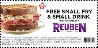 Pinned March 5th Fries Drink Free With Your Reuben At Arbys Coupon Via The Coupons App Dessert Options Coupon Apps Coupons