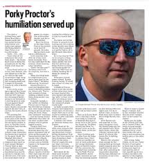 HUNTER NOW HUNTED Porky Proctor's humiliation served up арреаг turning over  videren Prue- hraa the Fx-Trucper Michonl Preetor Hatne: ならなな。 briily  Tars.lsy. specially TWU:ON01-8D81CSNERALD RALD that Section 30１日 T  rMentball Whenit came