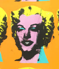 My favorites of Warhol's 100 Marilyns from 1962 (the year she died) at the  @clevelandmuseumofart The violence of the repetition renders her different  in each iteration. Mismatched to the underpainting. She is