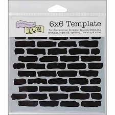 Free download printable yearly calendar 2020 and 2021 ai vector print template, place for photo, company logo or graphics. The Crafter S Workshop Stencil 6 X 6 Bricks Walmart Com In 2021 Stencils Printables Stencils Stencil Templates