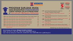 Available Courses For Rayuan Upu Lepasan Stpm Setaraf At Umk Uup Uum