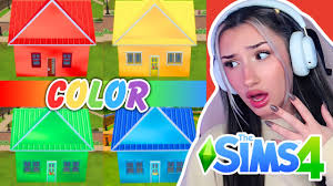 Every TINY HOME is a different COLOR in The Sims 4
