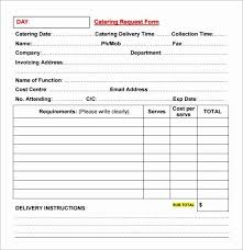 Catering Forms Templates Lovely Catering Invoice Sample 17 Documents In Pdf Word Invoice Sample Invoice Template Invoice Template Word
