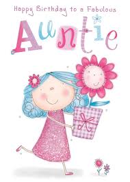 Auntie Birthday Greetings For Aunt Auntie Birthday Jpg Helen Poole Greeting Card Designs Representing Leading Artists Happy Birthday Greetings Happy Birthday Aunt Happy Birthday Wishes Photos