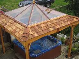 Whirlpool Und Pool Gazebos Hot Tub Garden Hot Tub Gazebo Cedar Hot Tub